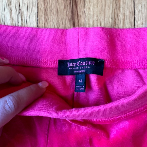 Girls juicy couture hot pink sweatpants! Brand new - Picture 3 of 3